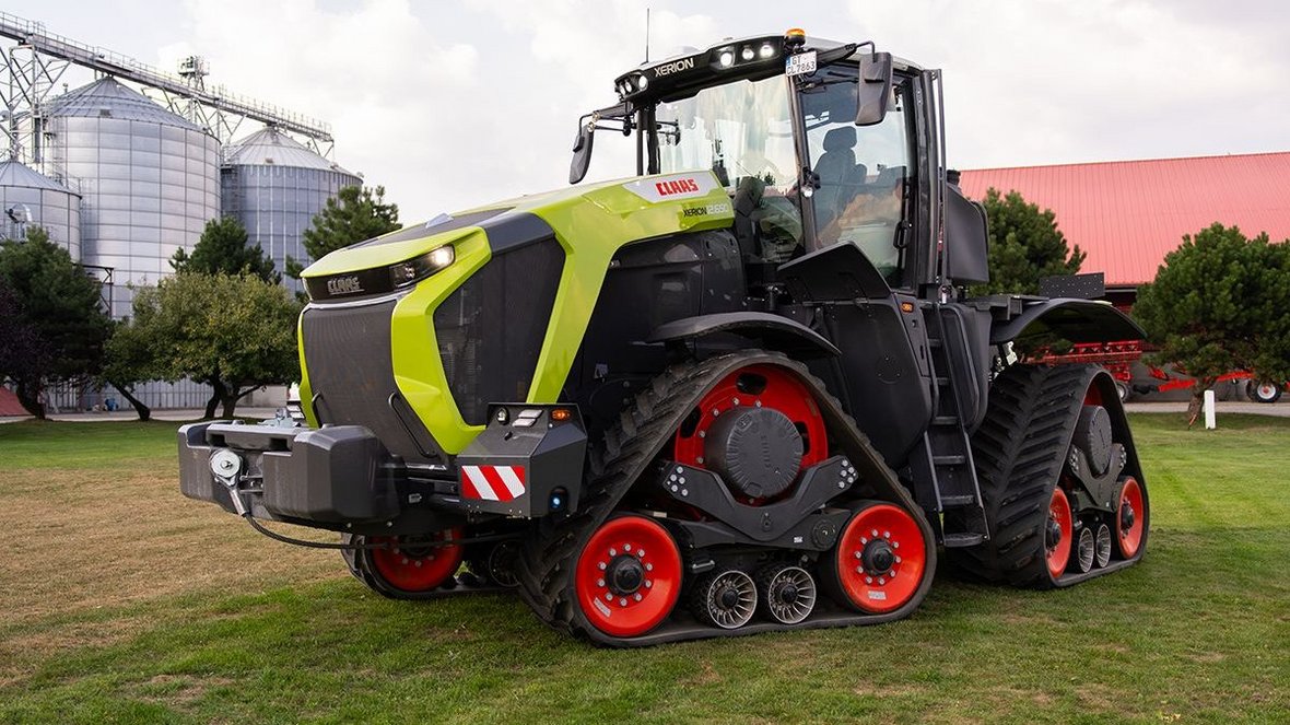 Claas Xerion z serii 12 po pierwszych testach