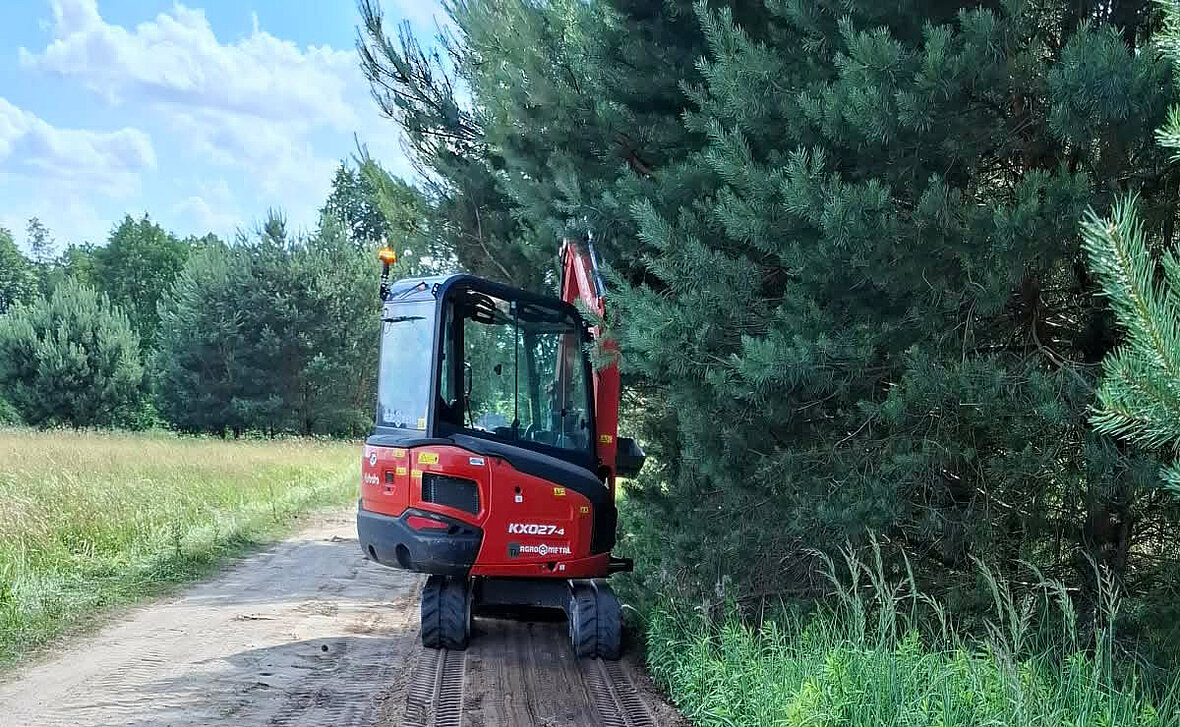 REN-EL, Koparka Kubota
