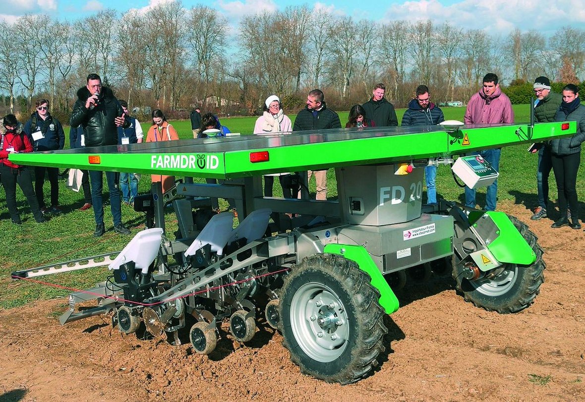 Robot FD 20 firmy Farmdroid jest obecny na rynku już od ponad 10 lat. Aktualnie w użyciu jest ponad 350 maszyn.