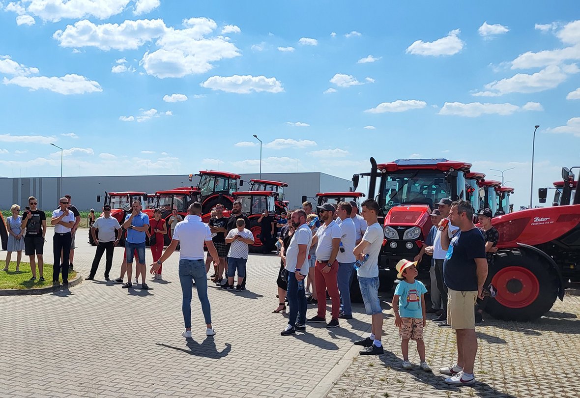 Niedziela z klientami Zetor Polska