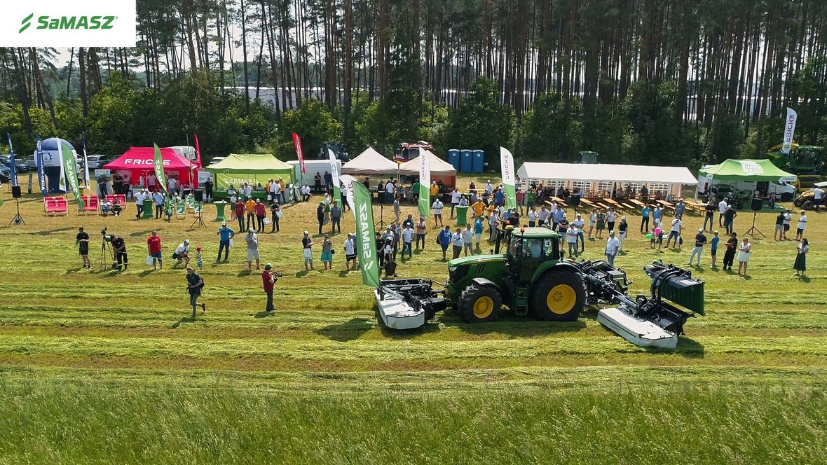 Manewry na łąkach z firmą SaMASZ