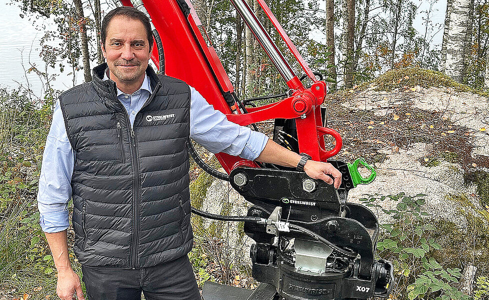 Jon Lind, CEO Terratech Group i Steelwrist.