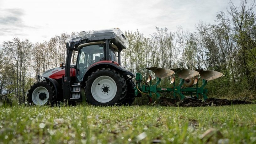Steyr FCTRAC - ciągnik zasilany wodorem biogenicznym