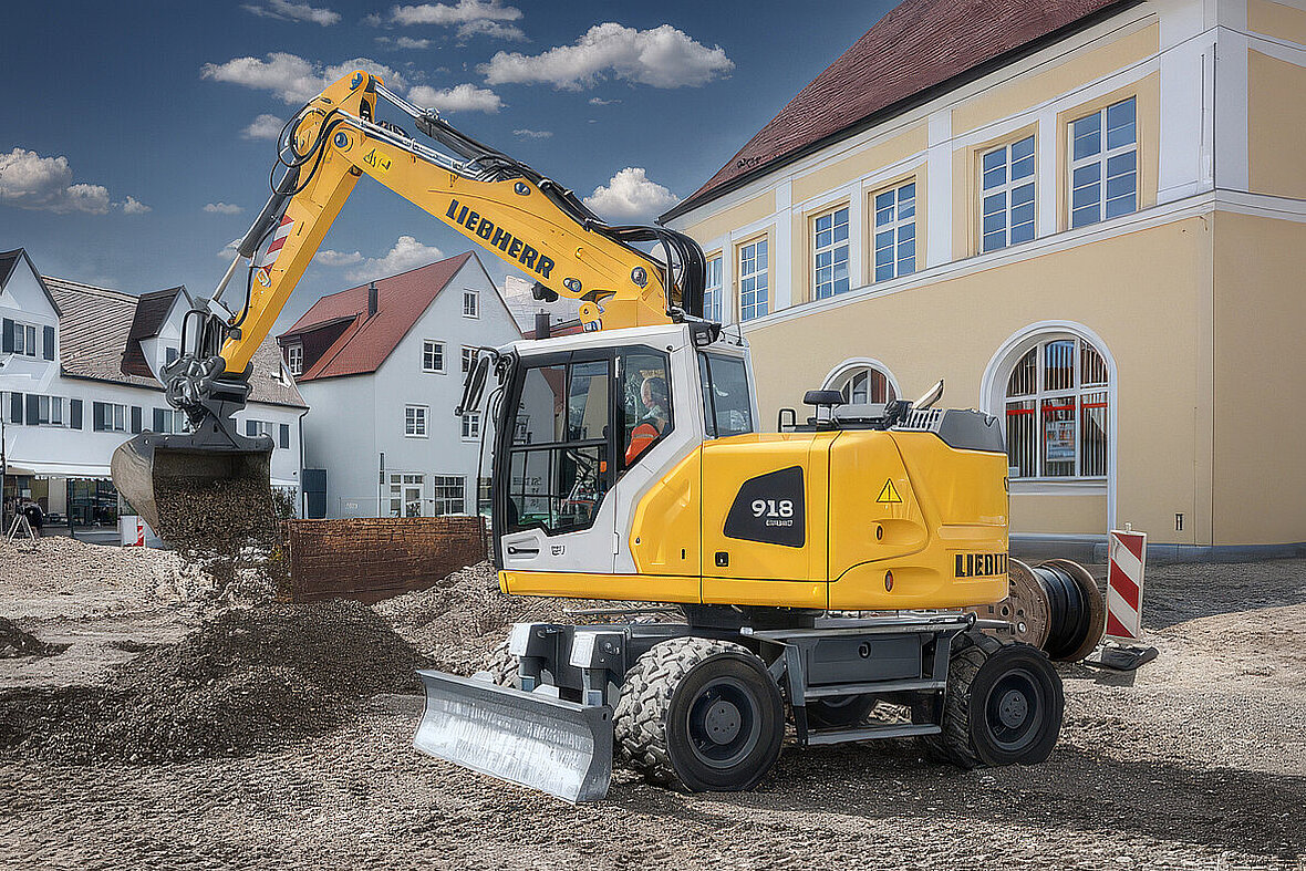 Liebherr Koparka kołowa