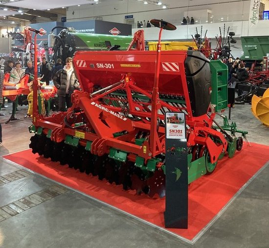 Agro-Masz z premierą siewnika nabudowanego SN 301