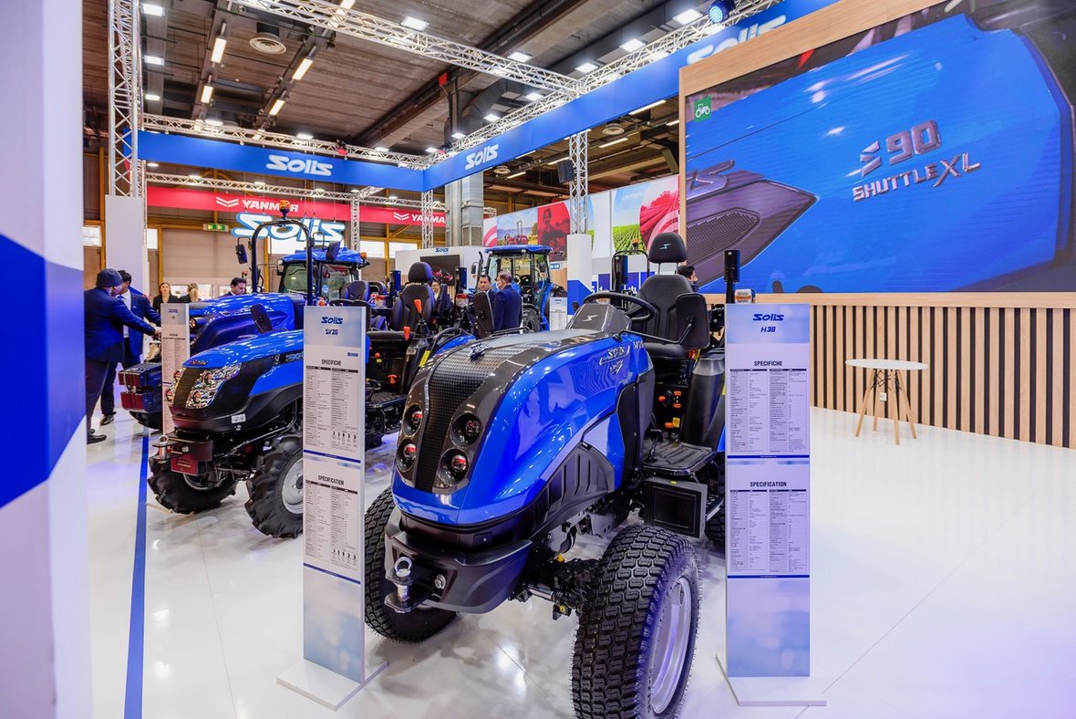 Solis na EIMA 2024 – nowe ciągniki kompaktowe i modele o wysokiej mocy