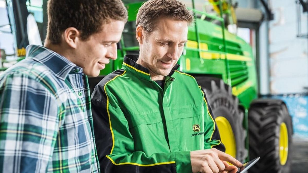 john deere i krone współpraca