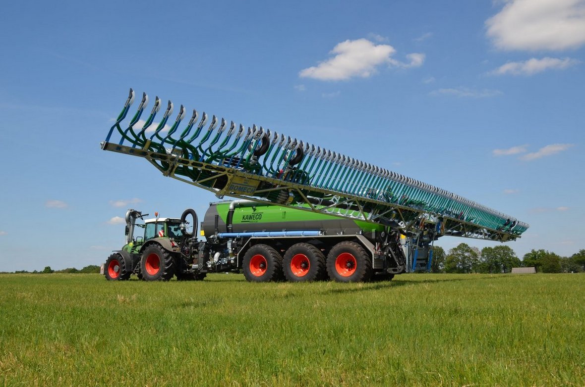 Kaweco Profi Cargo: hydrauliczne zawieszenie i szybkie napełnianie