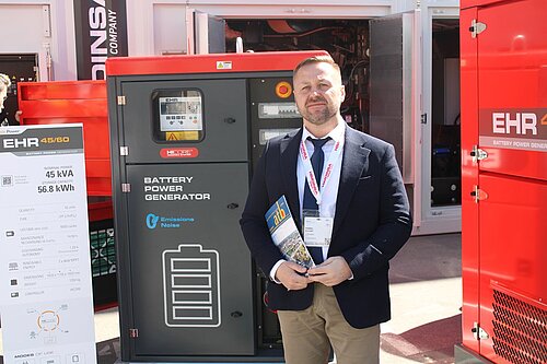 Himoinsa prezentuje nowe agregaty i systemy bateryjne – mobilna energetyka przyszłości