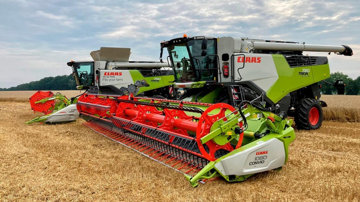 Kombajn Claas Trion