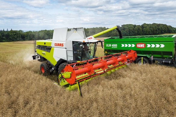 Uniwersalne rozwiązania w kombajnach Claas dla zmiennych warunków pogodowych