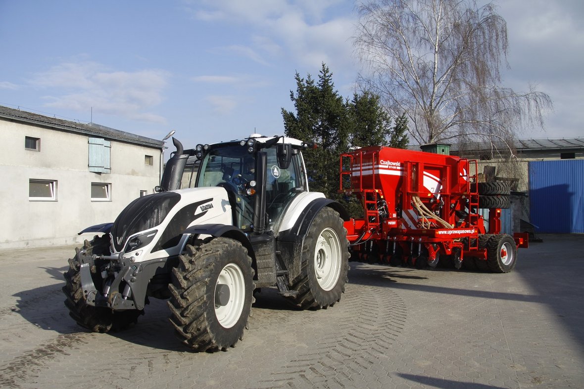 traktor, plac