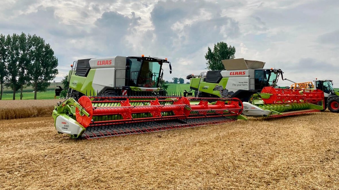 Kombajn Claas Trion