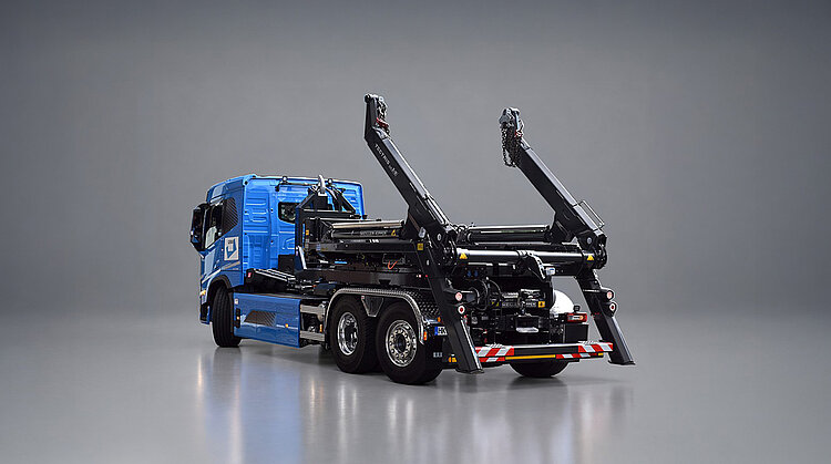 MEILLER łączy dwa systemy zabudowy na Volvo FM Electric