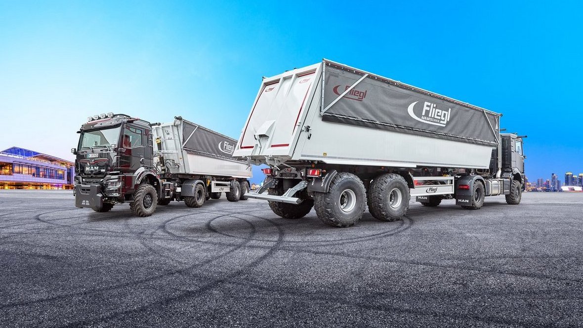 Innowacyjna wywrotka Fliegl z aluminiowym nadwoziem