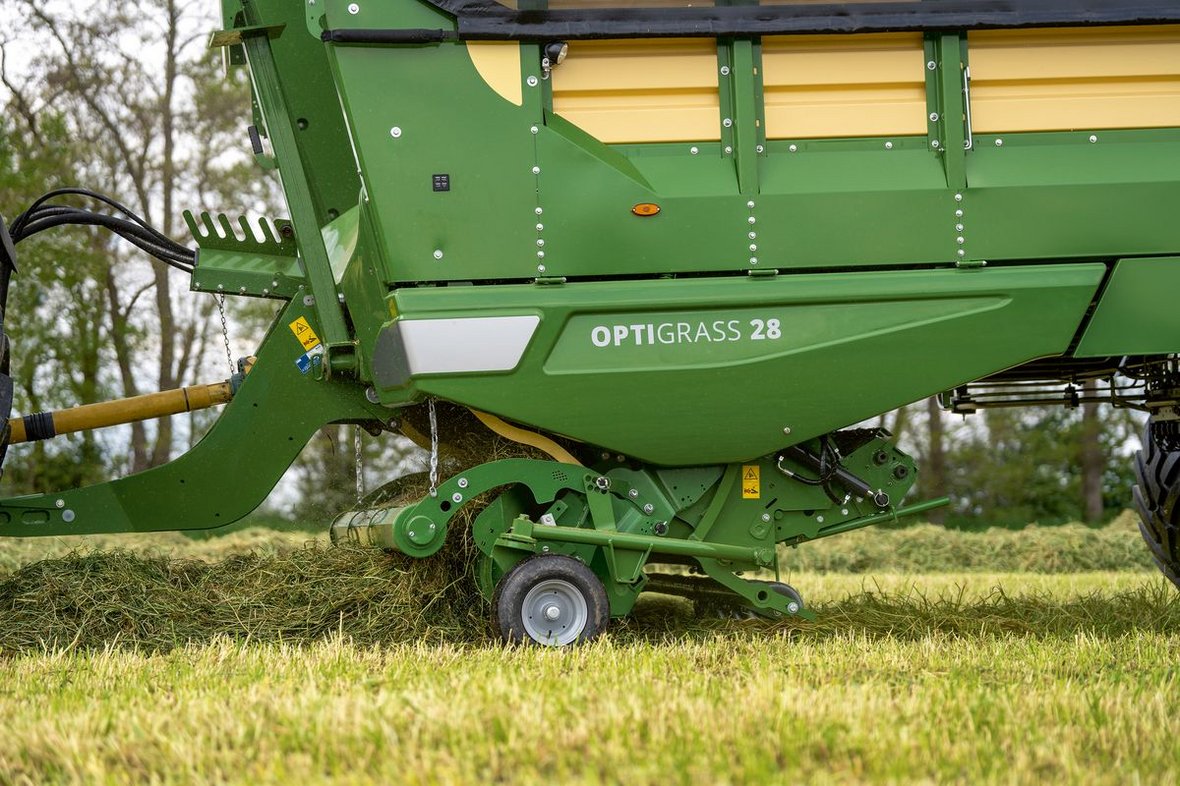 Przyczepy zbierające Krone RX i ZX OptiGrass
