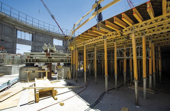 PERI dostarcza zaawansowane rozwiązania deskowań i rusztowań dla projektu ELT