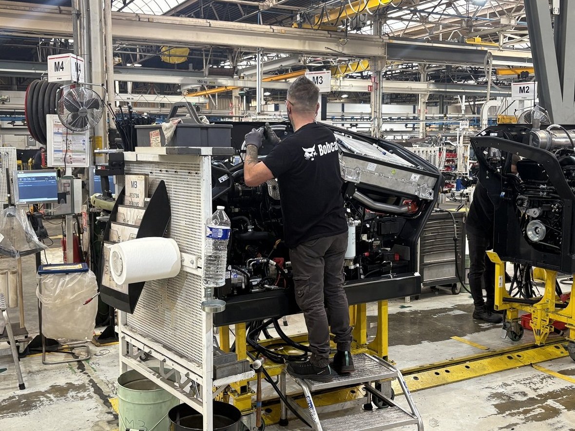 Fabryka Bobcat w Pontchâteau: francuskie serce produkcji