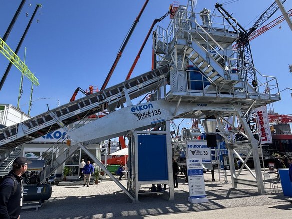 Nowoczesne węzły betoniarskie ELKON to połączenie mobilności, wydajności i automatyzacji