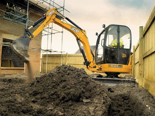 jcb - 4 minikoparka