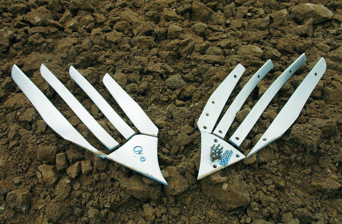 metalowe elementy robocze