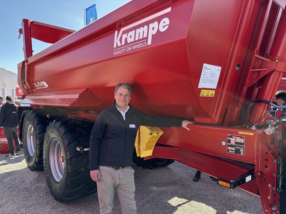 Frank Meibes, dyrektor eksportu w firmie Krampe.