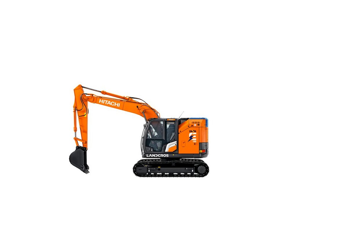 Nowa koparka Hitachi ZX135-7EB – do 8 godzin pracy bez emisji