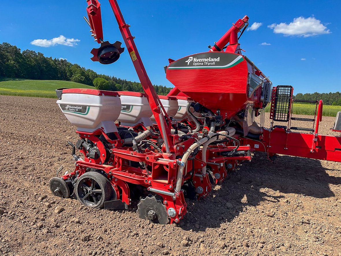 Nowy system GEOFORCE w siewnikach Kverneland Optima