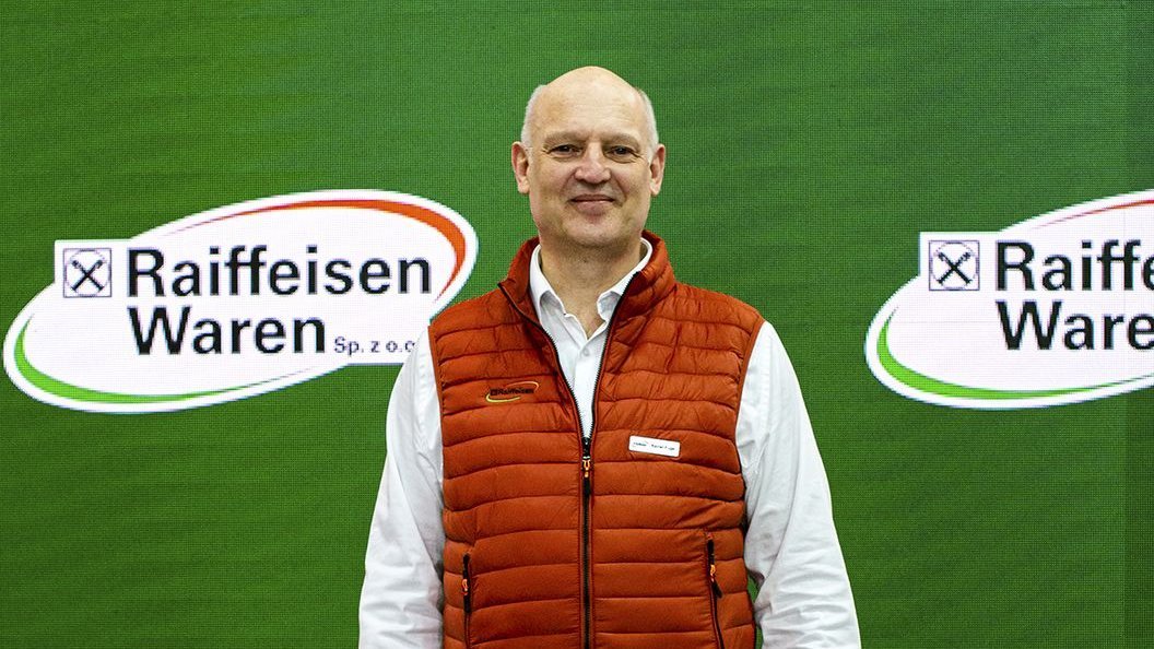 Rainer Fuge, dyrektor zarządzający w Raiffeisen Waren.