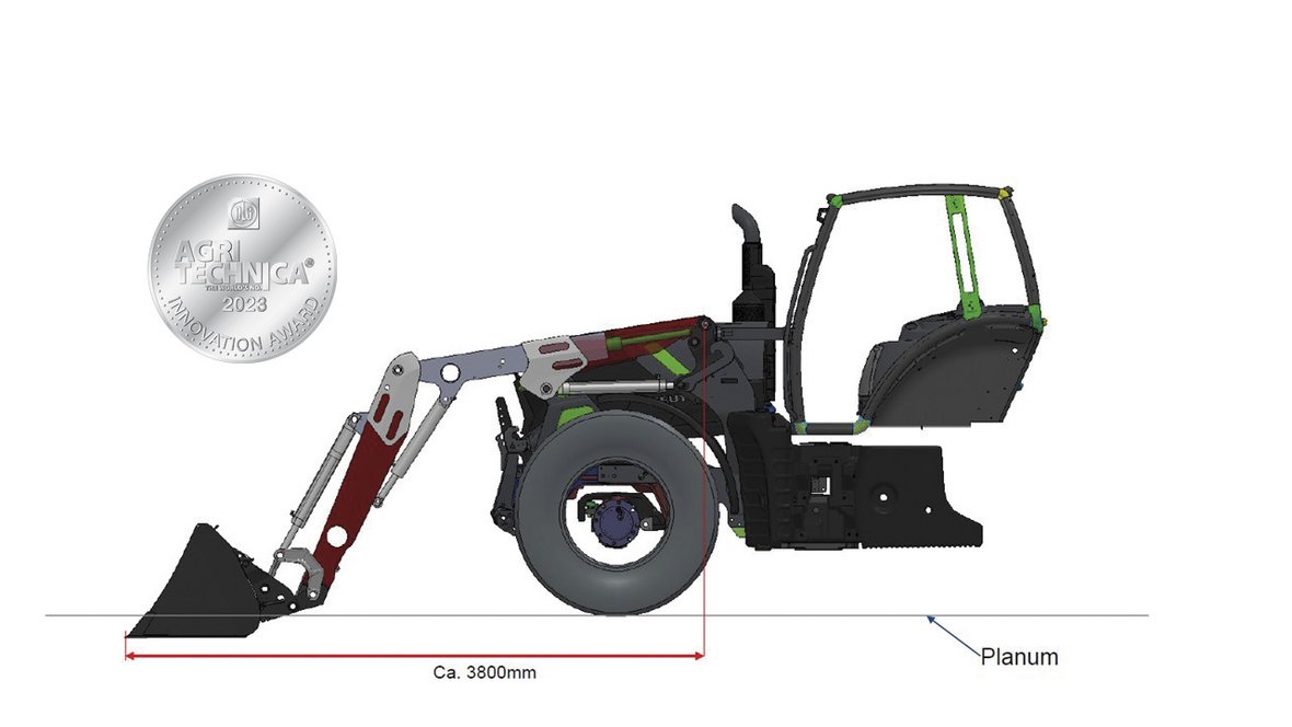 Agritechnica 2023. Teleskopowy ładowacz czołowy Stoll