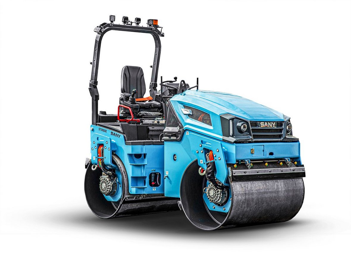Nowe maszyny drogowe Sany – wydajność, komfort i elektryfikacja