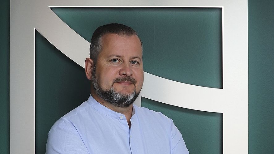 Sławomir Gawelski, szef sprzedaży Industriehof w Polsce.