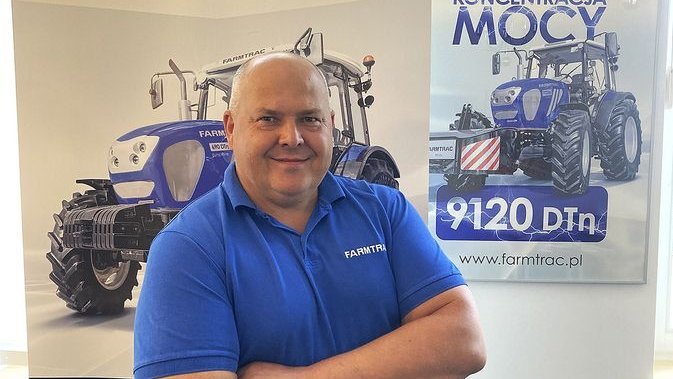 Dariusz Czamara, dyrektor handlowy Farmtrac Tractors Europe.