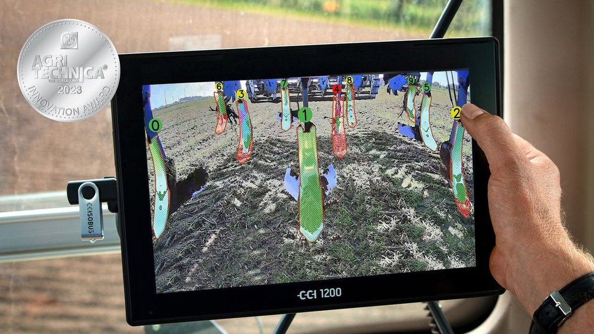 Agritechnica 2023. Lemken - monitorowanie narzędzi iQblue