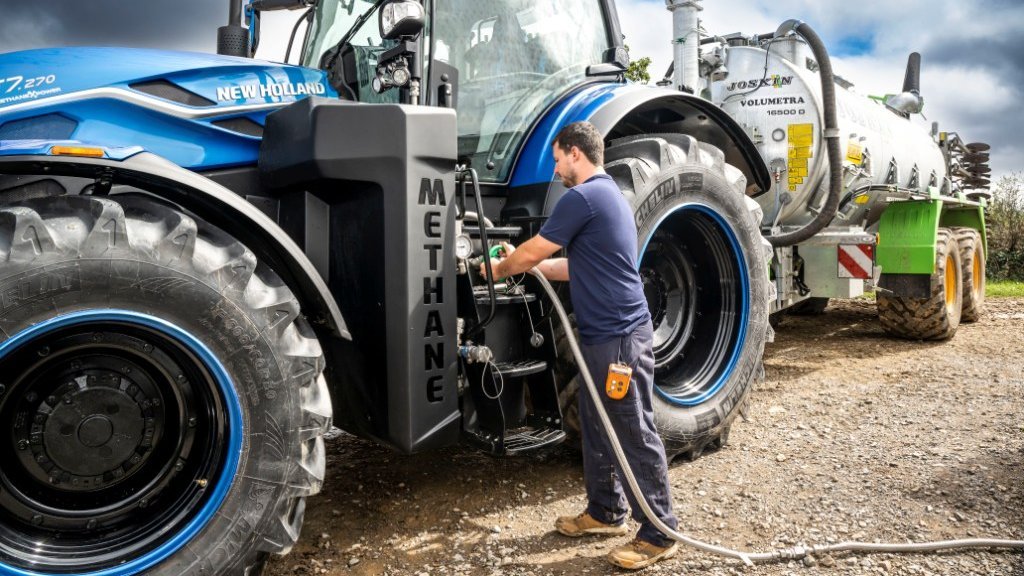 New Holland – ciągnik zasilany gazem Mamine Power (LNG)