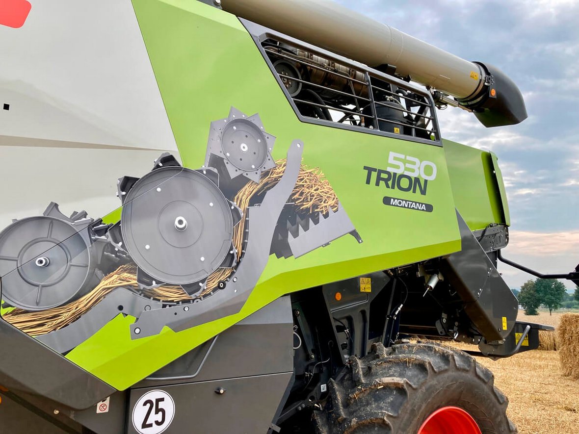 Nowa seria kombajnów Claas Trion