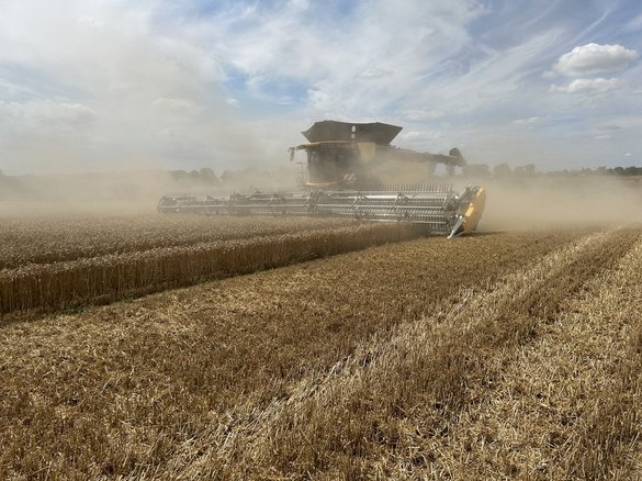 Polska premiera flagowego kombajnu New Holland CR11