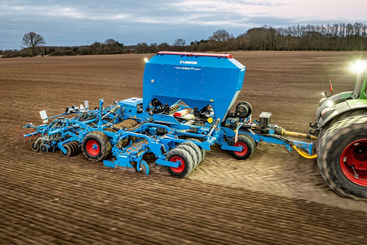 Solitair PT - nowy siewnik Lemken z broną aktywną