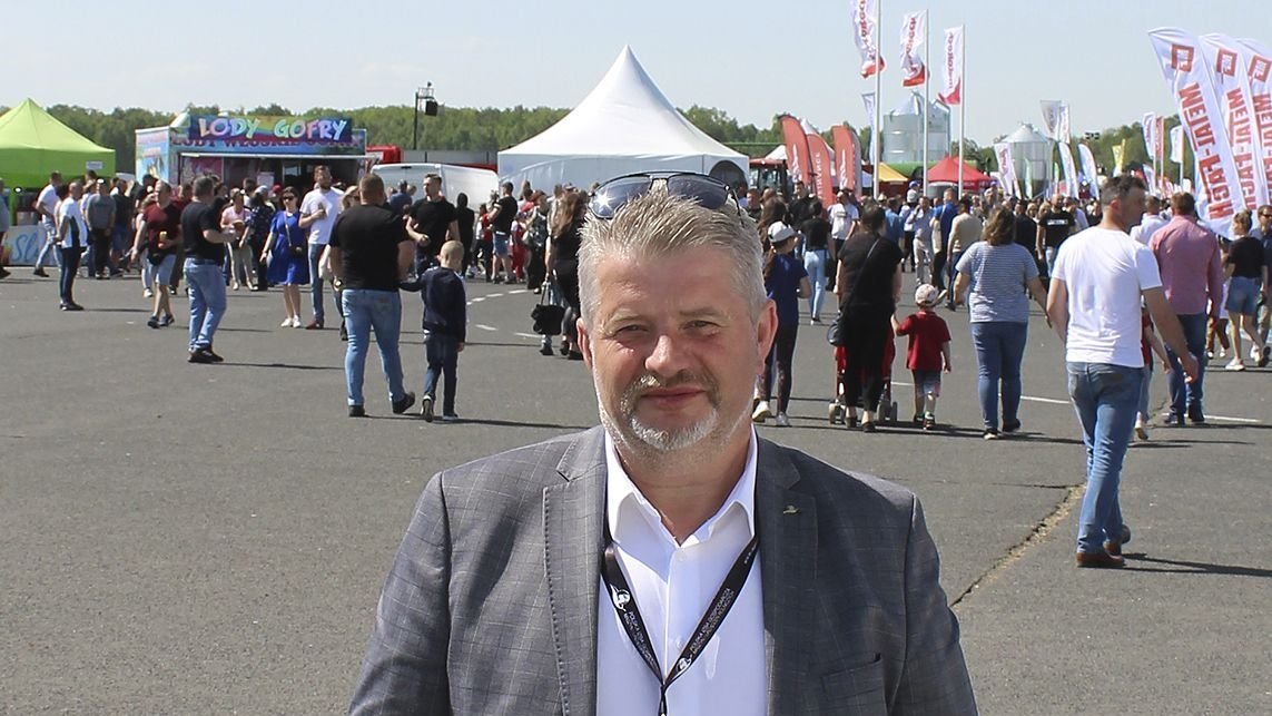 Wojciech Bury, nowy prezes Polskiej Izby Gospodarczej Maszyn i Urządzeń Rolniczych oraz właściciel firmy Bury Maszyny Rolnicze.