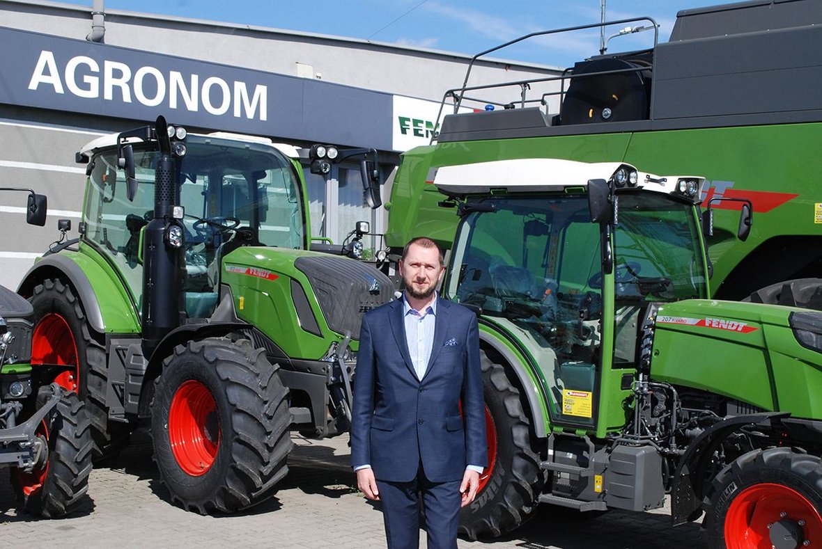 Robert Makówka, prezes zarządu spółki Agronom