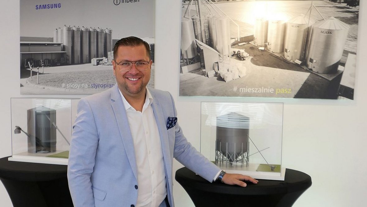 Marek Zientecki, właściciel firmy Agos Group.