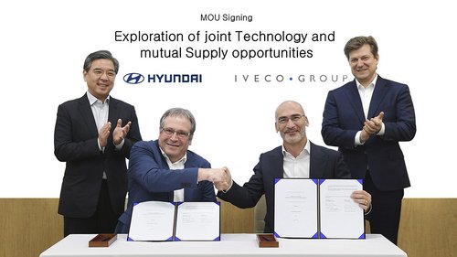 Grupa Iveco i Hyundai Motor Company. Protokół ustaleń podpisany