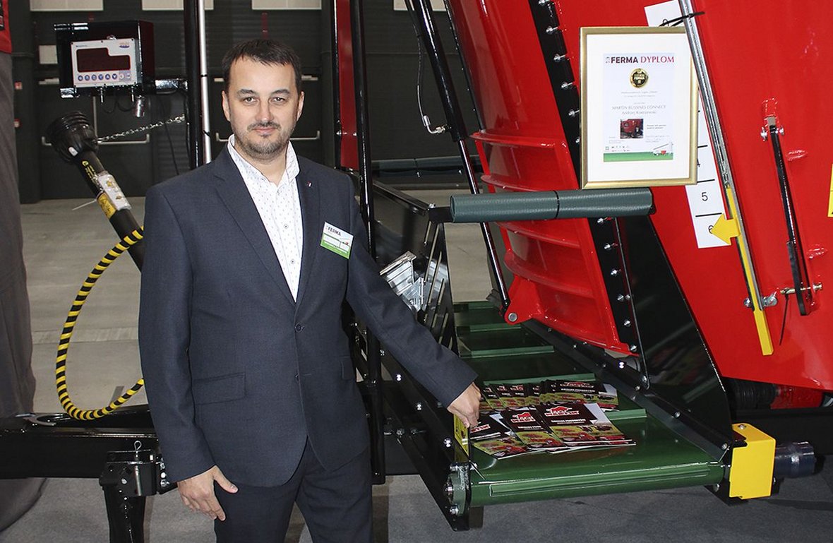 Martin Agro ze złotym medalem Fermy