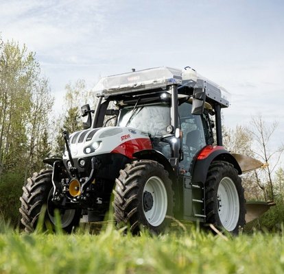 Steyr FCTRAC - ciągnik zasilany wodorem biogenicznym