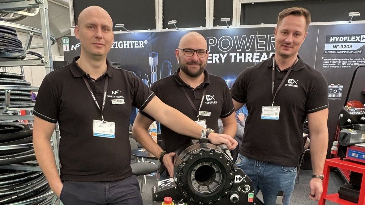 Od lewej: Marcin Szyba, Piotr Różycki, Sylwester Gołębiewski (DPRS Poland)