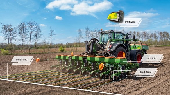 Precyzyjny wysiew dzięki technologii Amazone MultiFunctions