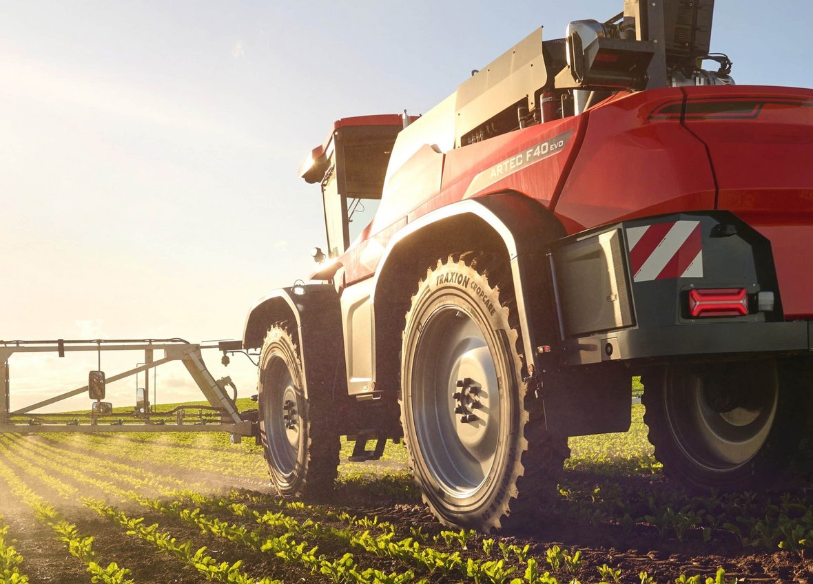 Apollo Tyres wprowadza nową oponę Vredestein Traxion CropCare dla opryskiwaczy