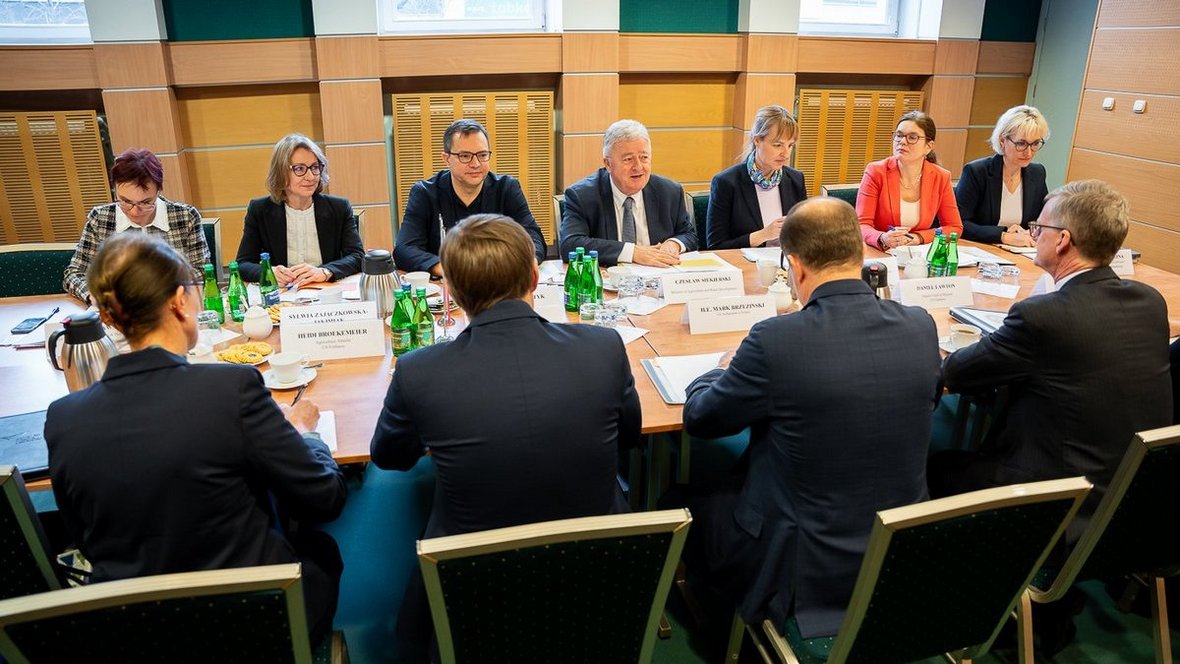 Rozmowy polsko-amerykańskie w MRiRW (fot. MRiRW)