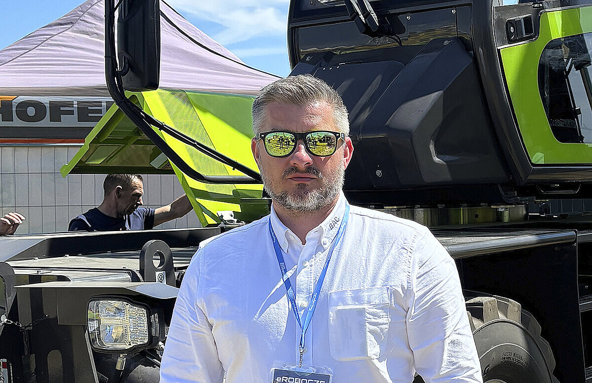 Andrzej Saj, doradca techniczno-handlowy w BAC Polska.