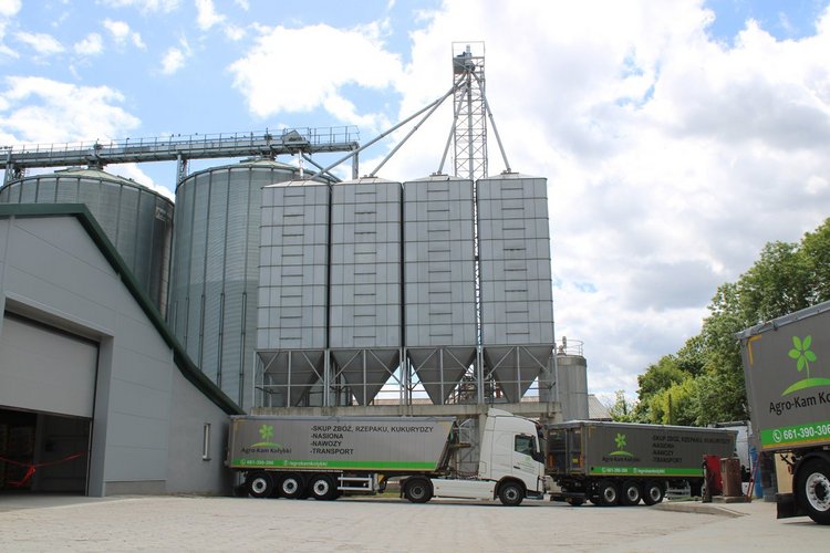 Nowoczesny elewator w Agro-Kam w Kołybkach – technologia Riela